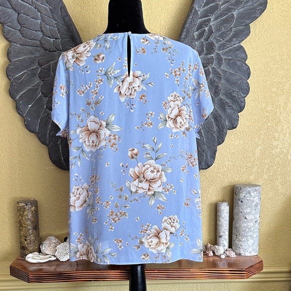 Reitmans Floral Ruffled Top - Picture 5 of 8